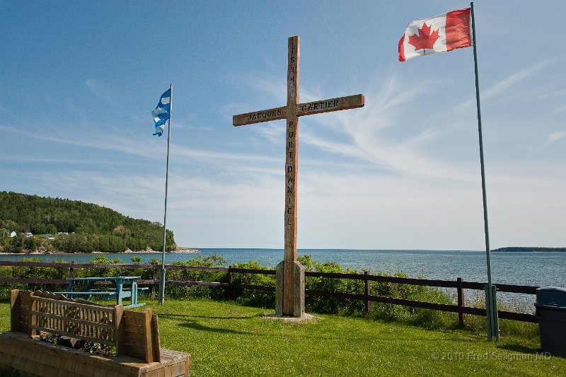 20100720_133128 Nikon D3-Edit.jpg - Jacques Cartier was here at St Martins Cove in 1534 now Port Daniel